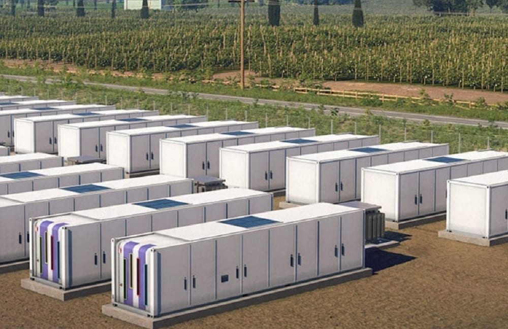 Ilustrasi Battery Energy Storage System (BESS) sebagai solusi penyimpanan energi listrik yang efisien